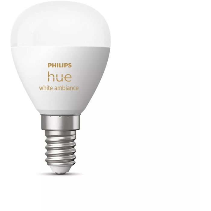 Philips Hue White Ambiance E14 Luster Tropfen Einzelpack 470lm 1