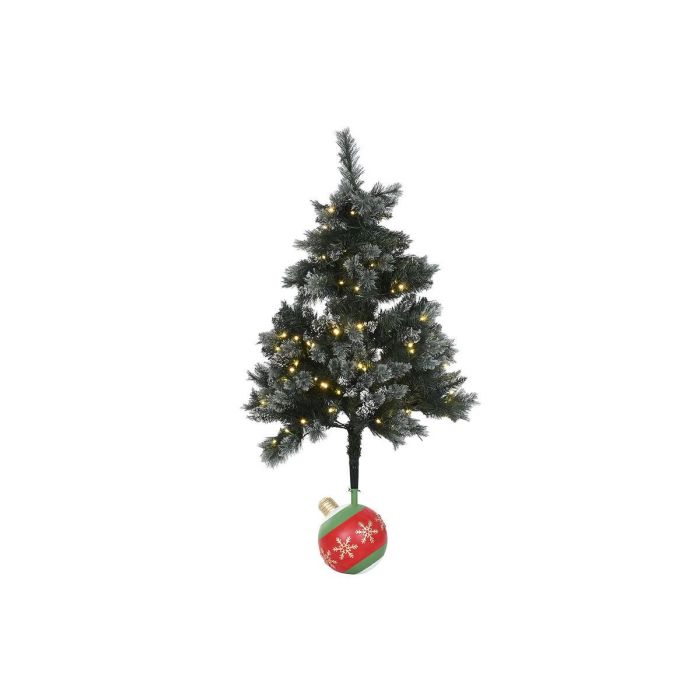 DKD Home Decor Base Árbol Navidad Tradicional Magnesia Multicolor 41x41x48 cm, para troncos de 3.5x13 cm 3