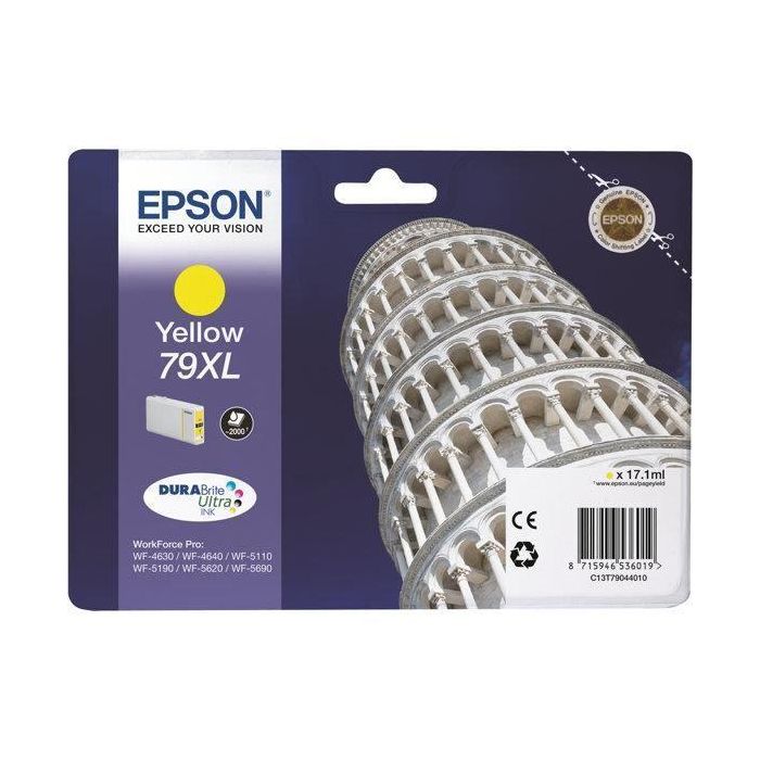 Ink-Jet Epson 79XL 900P Wf 4630 - 4640 - 5110 - 5620 - 5690 - 5690 Amarillo -2.000 Pag- 1