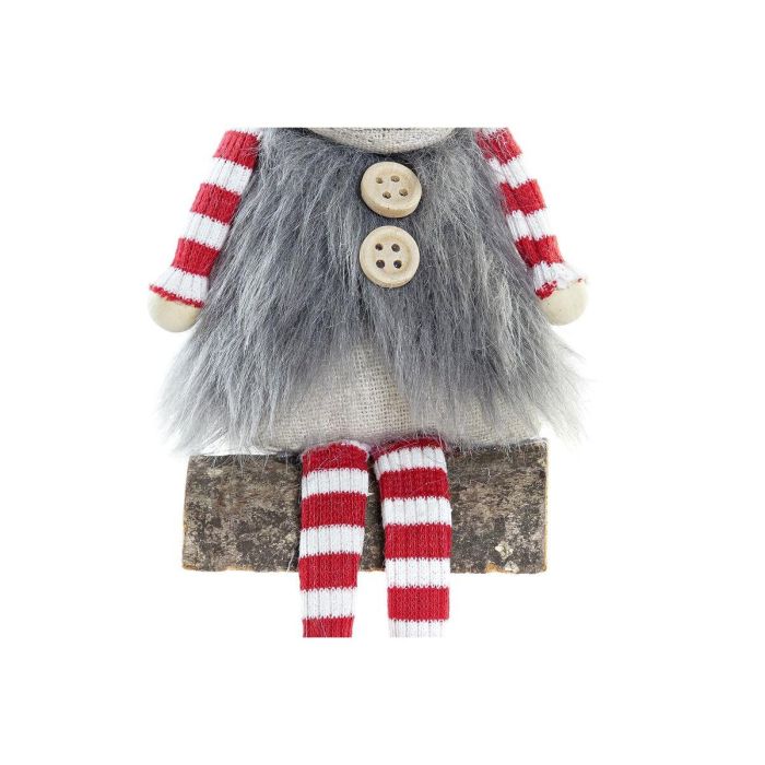 Figura Navidad Alpina DKD Home Decor Gris Blanco 14 x 19 x 8 cm (2 Unidades) 1 Figura Navidad Alpina DKD Home Decor Gris Blanco 14 x 19 x 8 cm (2 Unidades) 1