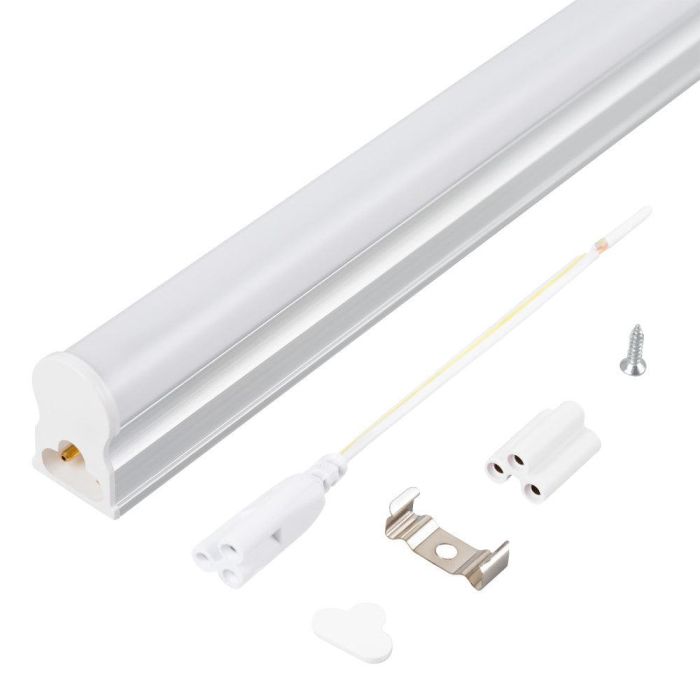 Regleta Luminaria LED T5 150cm para Techo Pared 22W 2200Lm 6000K Blanco Frío IP25 Larga Duración 40.000h GR-T5DG22W-CW 0 Regleta Luminaria LED T5 150cm para Techo Pared 22W 2200Lm 6000K Blanco Frío IP25 Larga Duración 40.000h GR-T5DG22W-CW 0