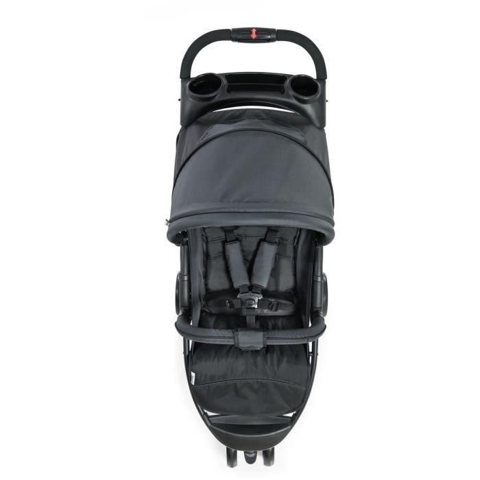 HAUCK Cochecito 3 Ruedas Citi Neo II Caviar Stone - Plegable con una Mano, Respaldo Reclinable, Suspensiones 2 HAUCK Cochecito 3 Ruedas Citi Neo II Caviar Stone - Plegable con una Mano, Respaldo Reclinable, Suspensiones 2