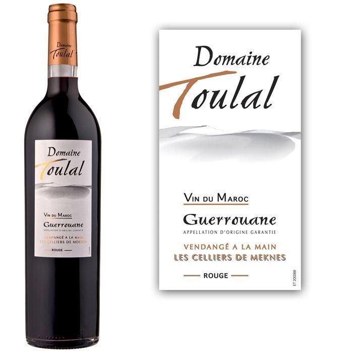 Domaine De Toulal Guerrouane - Vino tinto de Marruecos Domaine De Toulal Guerrouane - Vino tinto de Marruecos