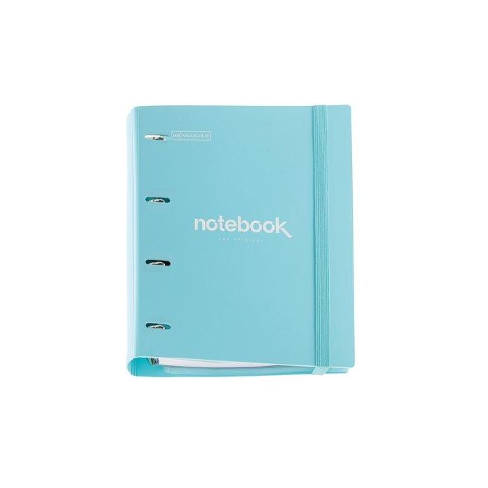 Carpebloc Miquelrius Emotions Polyfoam A4 4 An.Mixtas 35Mm Con Rec.100 Hj. 90 Gr. Azul Cielo