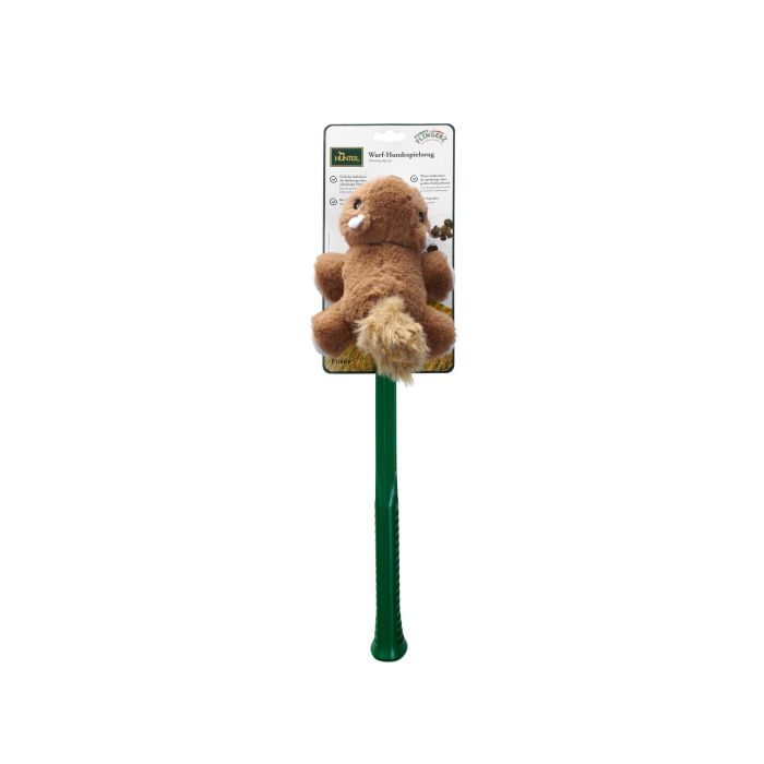 Hunter Juguete para Perros Flingerz Ardilla Peluda con Lanzador Integrado, Nylon Balístico Resistente, Chirriador, Recogida Fácil y Lavable 0 Hunter Juguete para Perros Flingerz Ardilla Peluda con Lanzador Integrado, Nylon Balístico Resistente, Chirriador, Recogida Fácil y Lavable 0