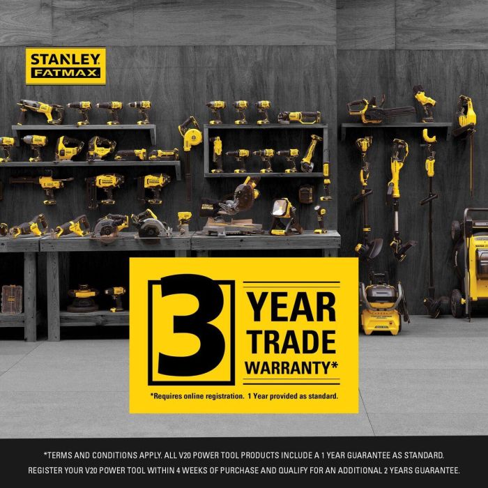 Stanley Fatmax SFMCE210B-XJ Lima Eléctrica 13 mm Litio 18V Sin Batería