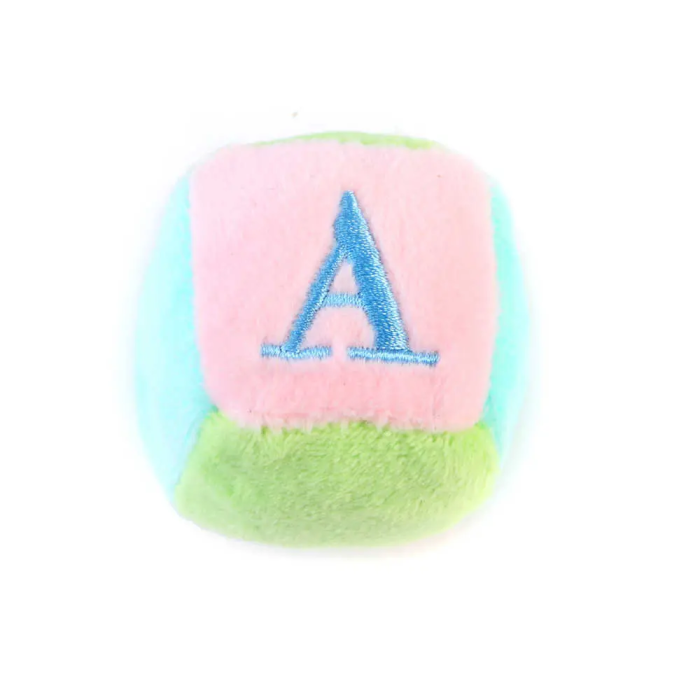 Freedog Dado Rosa con Letras - 5 cm