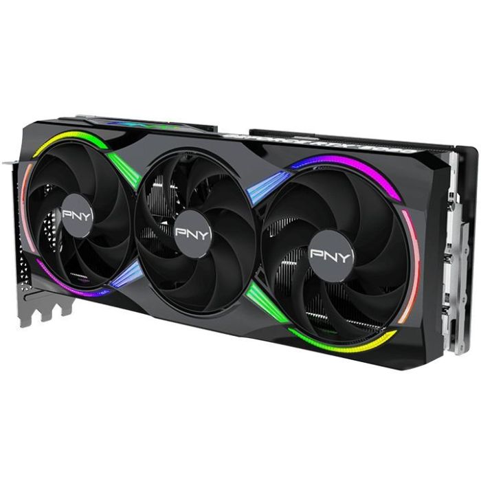 PNY VCG508016TFXXPB1-O GeForce RTX 5080 16GB GDDR7 OC con 3 ventiladores ARGB para Gaming 10