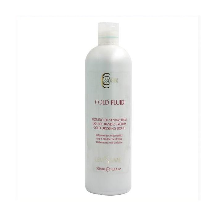 Levissime Cold Fluid Líquido de Vendas Frías 500ml - Tratamiento Reductor Anticelulítico y Reafirmante para Cabina