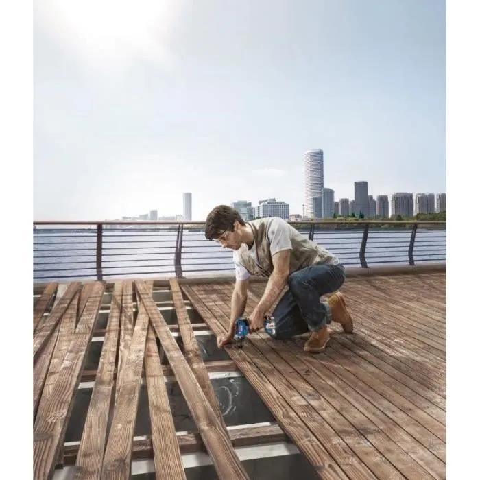 Bosch Professional Taladro Atornillador GSR 18V-50 con 2 Baterías 2.0Ah, Cargador GAL 18V-20 y 43 Accesorios en Bolsa 4