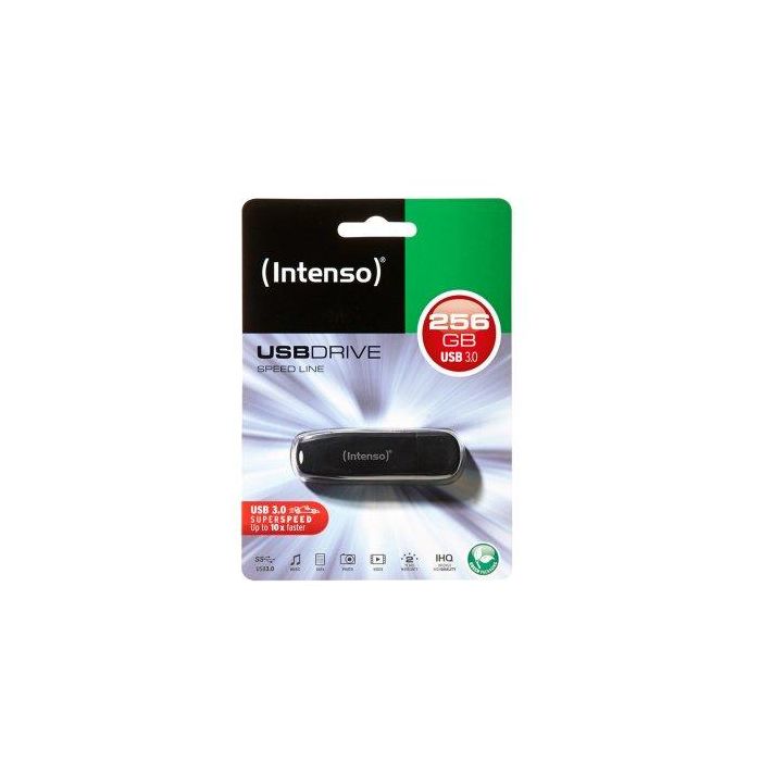Memoria USB INTENSO Negro 256 GB 1 Memoria USB INTENSO Negro 256 GB 1