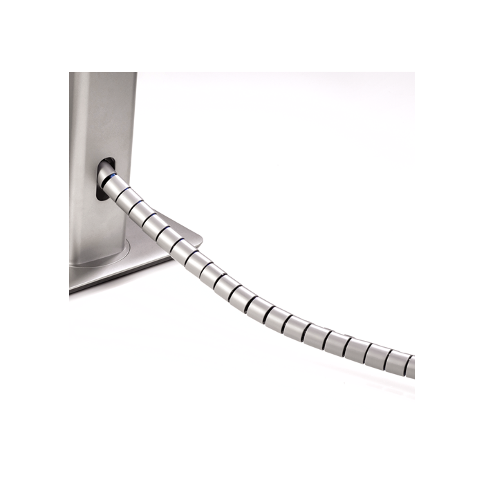 Fellowes 9929801 Organizador de Cables Zip, 2M, Plata 3