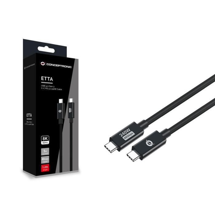 Cable Usb - C Conceptronic Macho - Macho 2 Cable Usb - C Conceptronic Macho - Macho 2