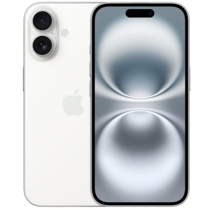Apple iPhone 16 512GB Blanco - Chip A18, Cámara de 48MP, iOS 18, Pantalla Super Retina XDR