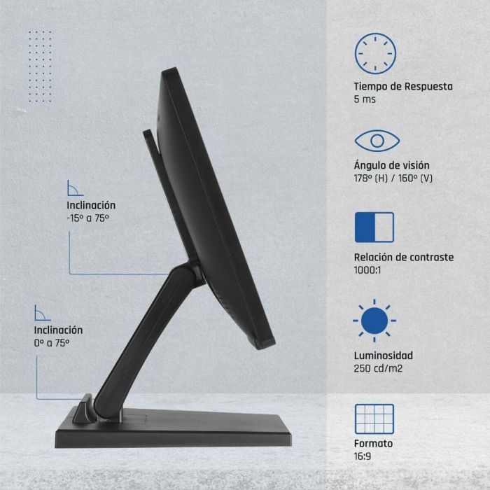 Monitor iggual IGG319857 15" HD+ 4