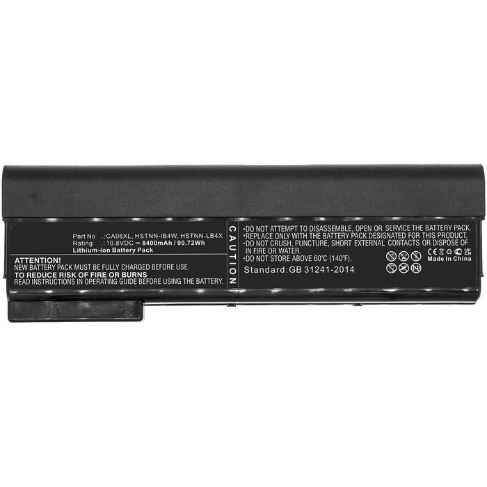 CoreParts Laptop Battery for HP 90.72Wh Li-ion 10.8V 8400mAh Black, for D9R52AV, H5G74E, ProBook 640, ProBook 640 G0, ProBook 640 G1, ProBook 645, ProBook 645 G0, ProBook 645 G1, ProBook 645 G1 (D2Z92AV), ProBook 645 G1 (D9E30AV), ProBook 645 G1 (F4N62AW) CoreParts Laptop Battery for HP 90.72Wh Li-ion 10.8V 8400mAh Black, for D9R52AV, H5G74E, ProBook 640, ProBook 640 G0, ProBook 640 G1, ProBook 645, ProBook 645 G0, ProBook 645 G1, ProBook 645 G1 (D2Z92AV), ProBook 645 G1 (D9E30AV), ProBook 645 G1 (F4N62AW)