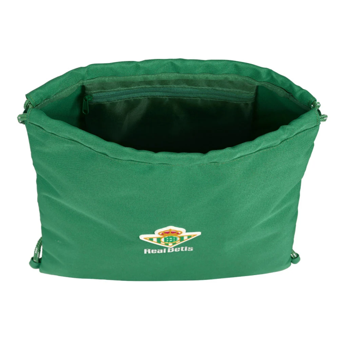 Safta Saco Plano Real Betis Balompie Reciclado 35x40x1cm Poliester Verde 1