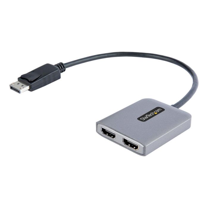 Adaptador DisplayPort a HDMI Startech MST14DP122HD Gris 4K Negro Negro/Gris 3