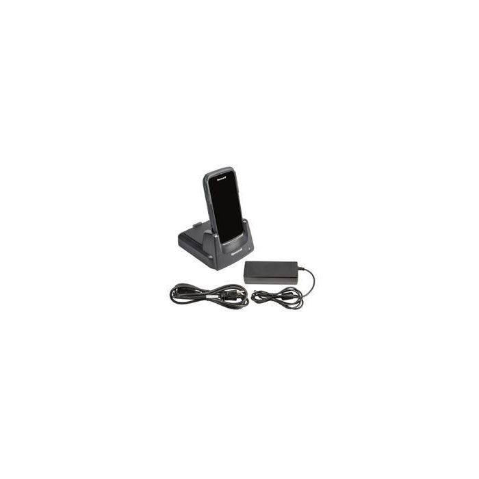 Honeywell Base de Carga CT50/CT60 para Ordenador y Batería, Kit con Fuente Alimentación y Cable EU