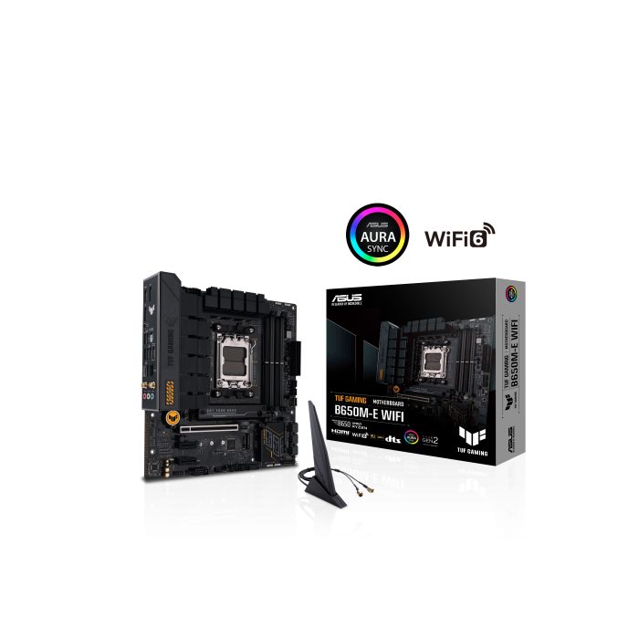 ASUS TUF GAMING B650M-E WiFi Placa base AMD B650 micro ATX AM5 3