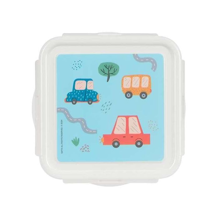 Safta Fiambrera Preescolar Niños Diseño Coches 13x7.5x13cm 1 Safta Fiambrera Preescolar Niños Diseño Coches 13x7.5x13cm 1