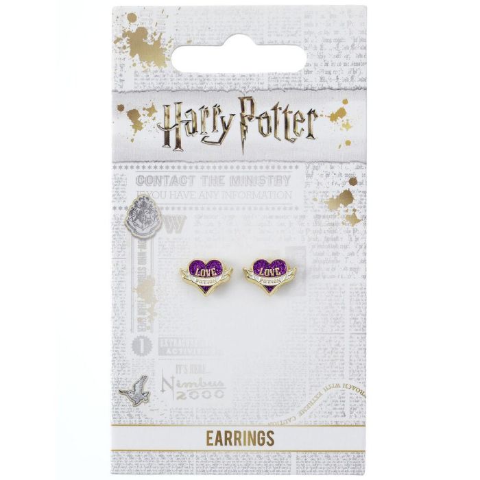 THE CARAT SHOP Pendientes Poción de Amor Harry Potter THE CARAT SHOP Pendientes Poción de Amor Harry Potter