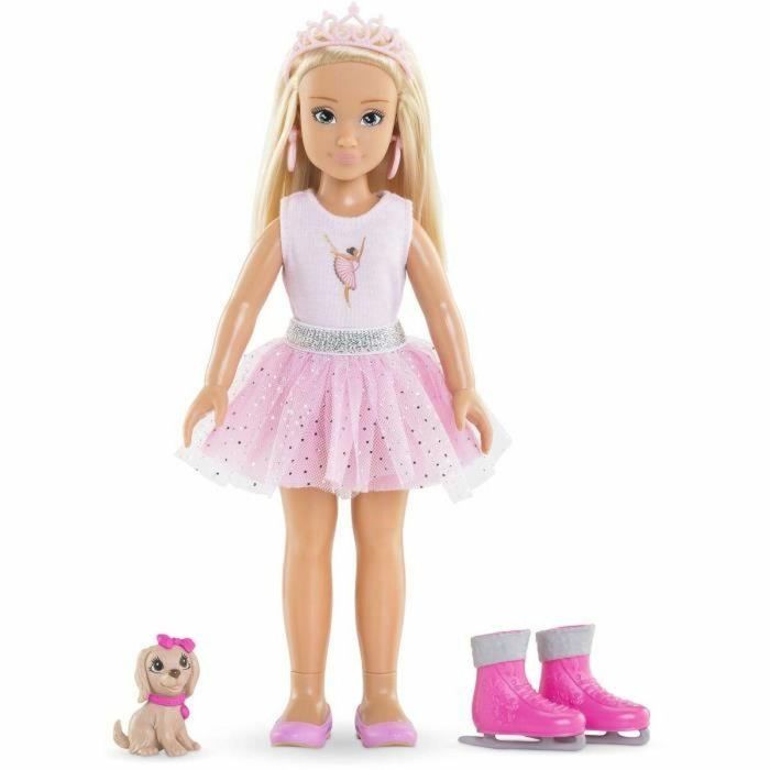 Corolle Muñeca Bailarina de San Valentín COR1713431849040 - 28 cm - 4 Accesorios - A partir de 4 años