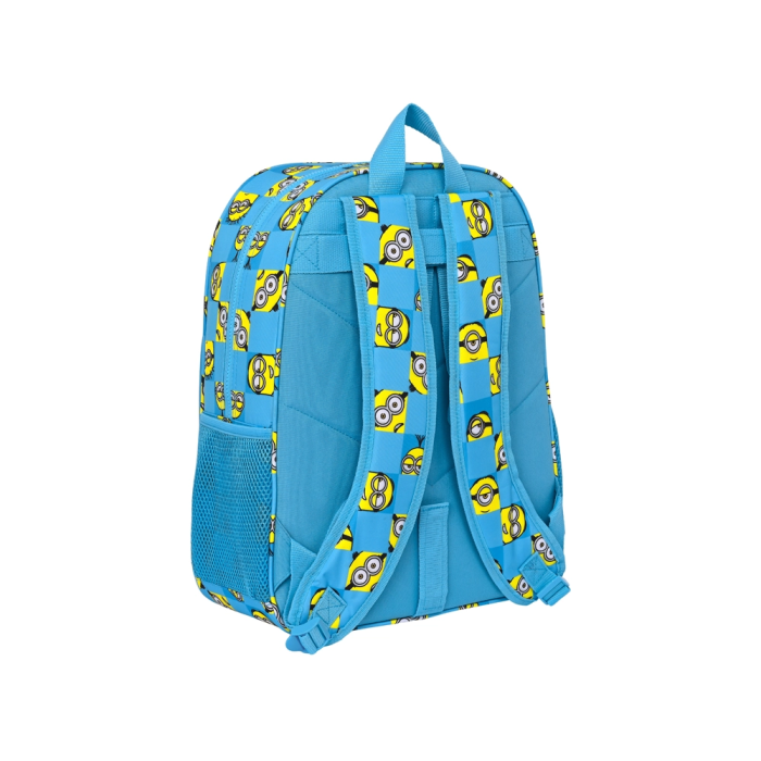 Mochila Escolar Minions Minionstatic Azul 33 x 42 x 14 cm 1