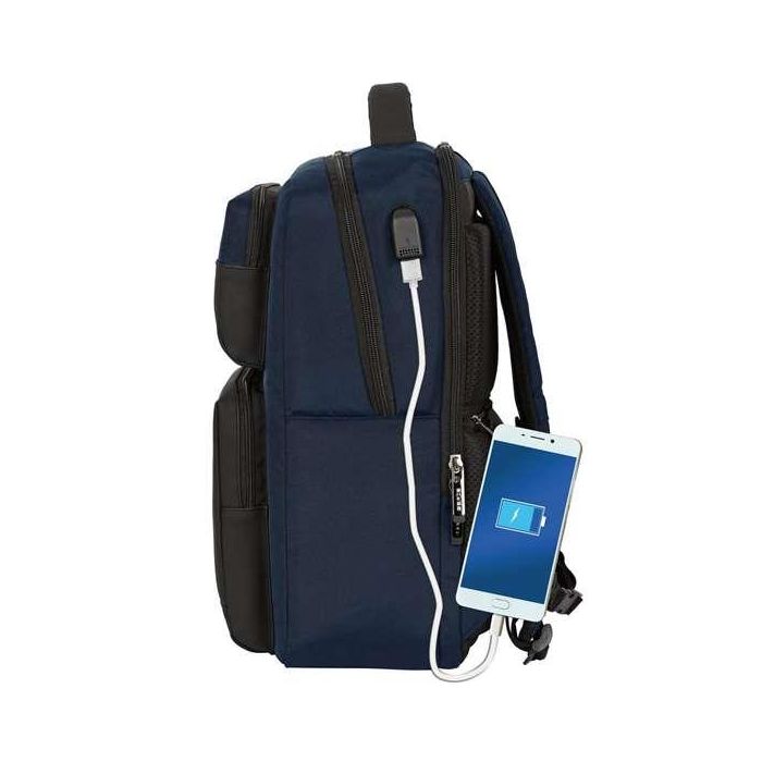 Cartera Escolar Safta Business Black-Blue-Grey Mochila 2 Bolsillos Portatil 15,6-'+Usb 310x130x440 mm 7 Cartera Escolar Safta Business Black-Blue-Grey Mochila 2 Bolsillos Portatil 15,6-'+Usb 310x130x440 mm 7