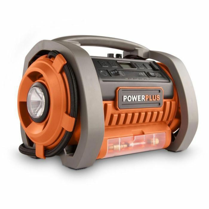 Compresor inalámbrico 20V Max 11Bar + Función híbrida - Potencia de potencia dual POWDP7030 - Entregado sin batería o cargador