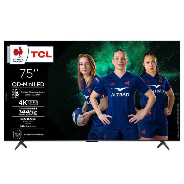 Smart TV TCL 75C6K 4K Ultra HD 75" QLED 3