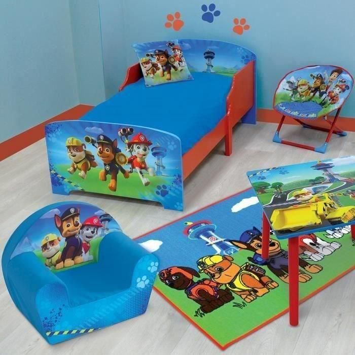 Fun House ** Cama patrulla Pat pm con listones para niño 1 Fun House ** Cama patrulla Pat pm con listones para niño 1