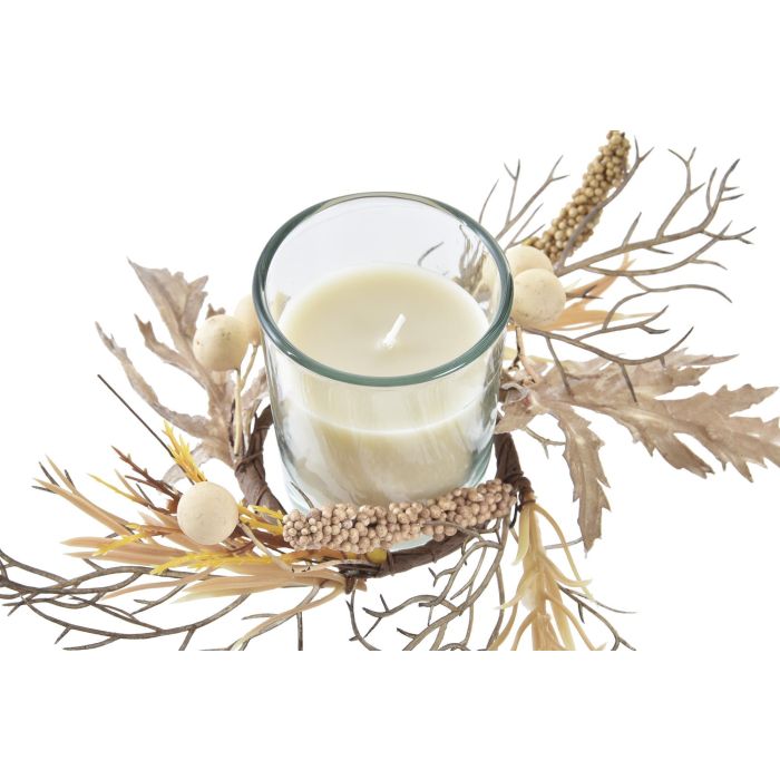 Vela Alpino DKD Home Decor Mostaza Beige 9.5 x 7 x 19 cm Set de 2 (6 Unidades) 2 Vela Alpino DKD Home Decor Mostaza Beige 9.5 x 7 x 19 cm Set de 2 (6 Unidades) 2