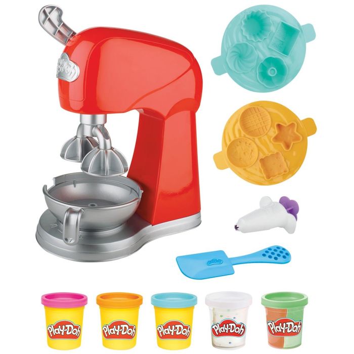 Play-Doh Batidora Mágica F4718 Hasbro Juego de Plastilina para Crear Pastelitos y Galletas 1