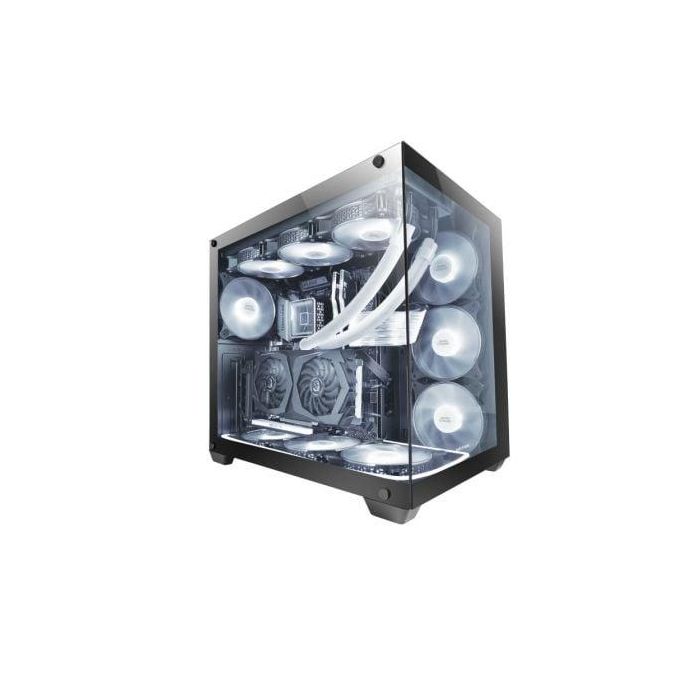 Mars Gaming MCV4 Caja Gaming Torre XXL E-ATX con Cristal Templado Continuo Sin Marco, Capacidad 10 Ventiladores y Radiadores 360mm 0 Mars Gaming MCV4 Caja Gaming Torre XXL E-ATX con Cristal Templado Continuo Sin Marco, Capacidad 10 Ventiladores y Radiadores 360mm 0