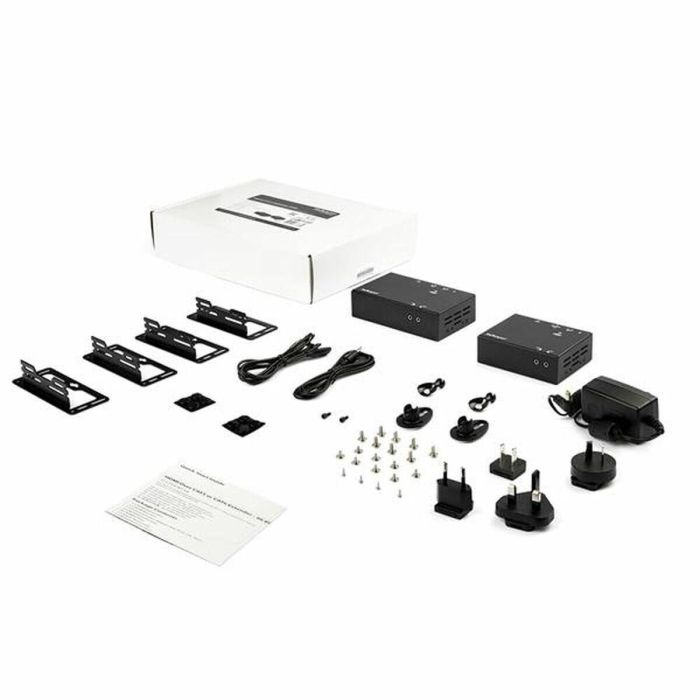 Conmutador HDMI Startech ST121HDBT20L Negro 1 Conmutador HDMI Startech ST121HDBT20L Negro 1