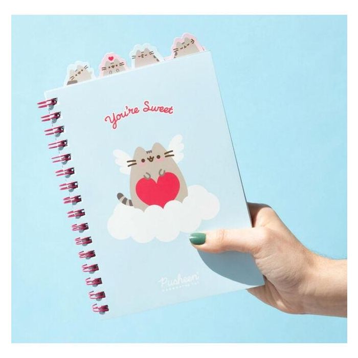 Cuaderno A5 Purrfect Love Pusheen 3 Cuaderno A5 Purrfect Love Pusheen 3