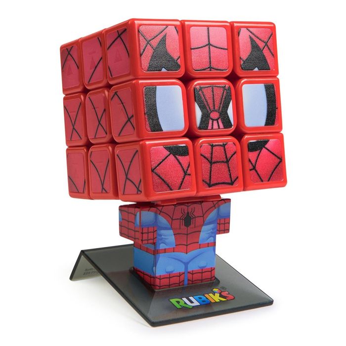 Rubiks Cubo de Rubik 3x3 Spiderman 6071040 Spin Master Juego 2 Rubiks Cubo de Rubik 3x3 Spiderman 6071040 Spin Master Juego 2
