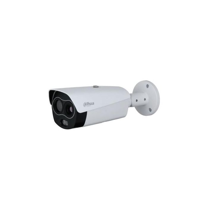 Dahua DH-TPC-BF4441-B13F6-BW-S2 Cámara Térmica IP Dual 400x300, Detección Personas 382m/Vehículos 1020m, Óptica Térmica 13mm/Visible 6mm