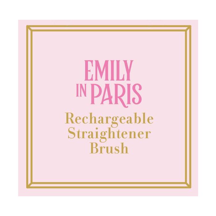 Cepillo Alisador Recargable "Emily In Paris" (12 Unidades) 3