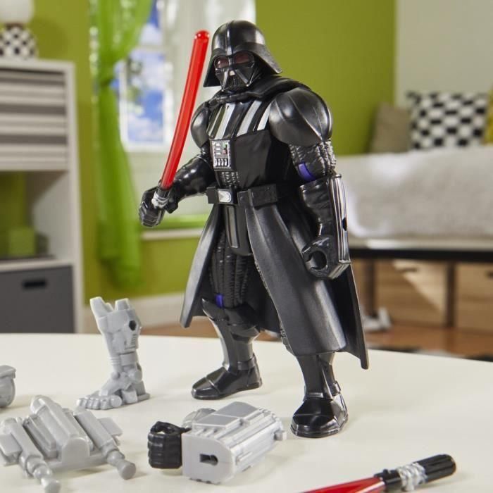 MixMashers Star Wars, figura de Darth Vader personalizable para mezclar y combinar con accesorios 5