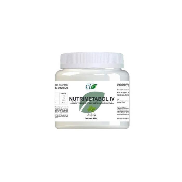 Nutrimetabol 4 Polvo 285 Gr Nutrimetabol 4 Polvo 285 Gr