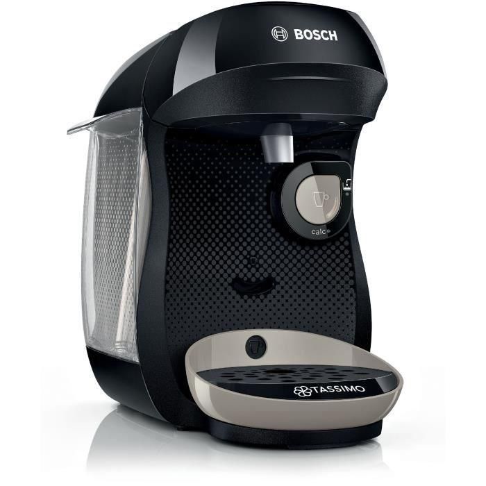 Cafetera - BOSCH - TAS109E - Tassimo Happy - 1400 W - 0,7 L - Negro / Crema Cafetera - BOSCH - TAS109E - Tassimo Happy - 1400 W - 0,7 L - Negro / Crema