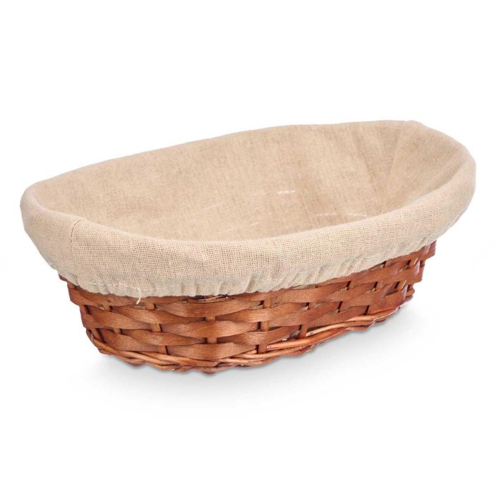 Cesta Ovalada Mimbre Madera Kipit 29X10CM (36 Unidades) 1 Cesta Ovalada Mimbre Madera Kipit 29X10CM (36 Unidades) 1