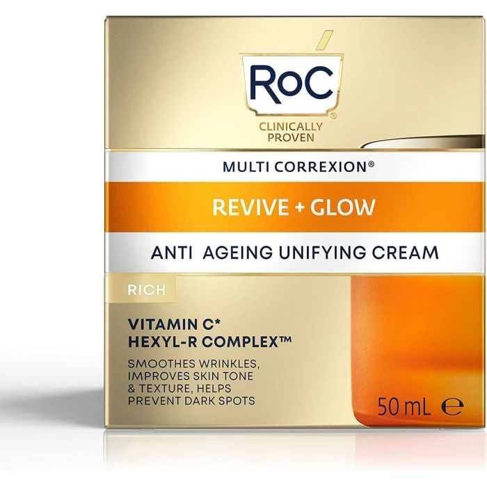 Roc Revive + Glow Crema Unificadora 1 Roc Revive + Glow Crema Unificadora 1
