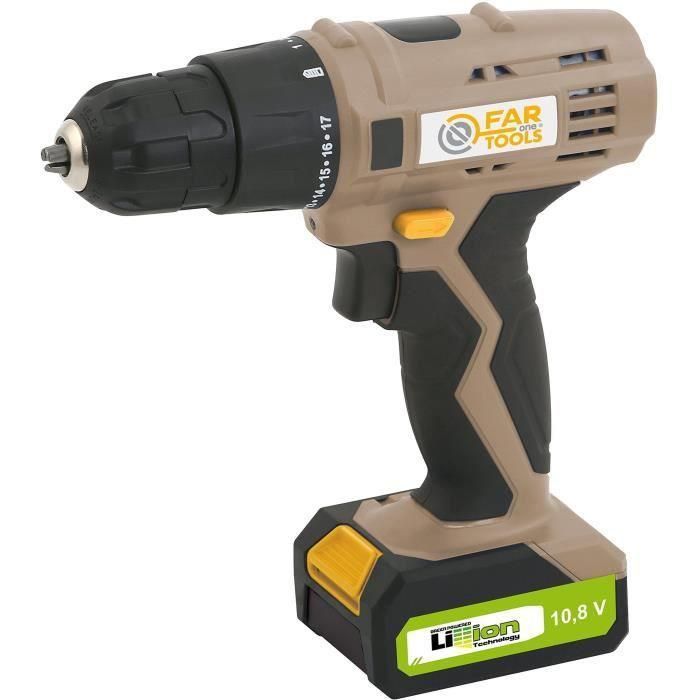 FARTOOLS Taladro inalámbrico 10.8V Li-ion LI 108 1