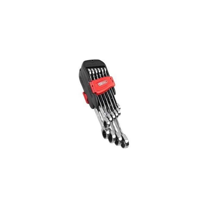 Juego de llaves combinadas de 10 piezas - KS TOOLS - 503.4250 - Llaves combinadas de trinquete Gearplus - 8 a 19 mm 2 Juego de llaves combinadas de 10 piezas - KS TOOLS - 503.4250 - Llaves combinadas de trinquete Gearplus - 8 a 19 mm 2