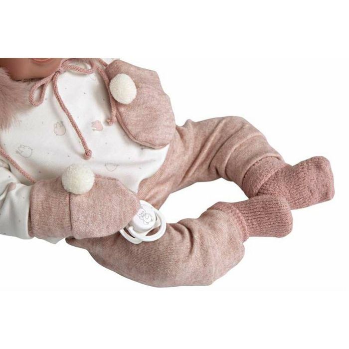 Muñecas Arias Muñeca Elegance 45 cm Zoe Rosa con Manoplas (Muñeco de Peso) 10 Muñecas Arias Muñeca Elegance 45 cm Zoe Rosa con Manoplas (Muñeco de Peso) 10