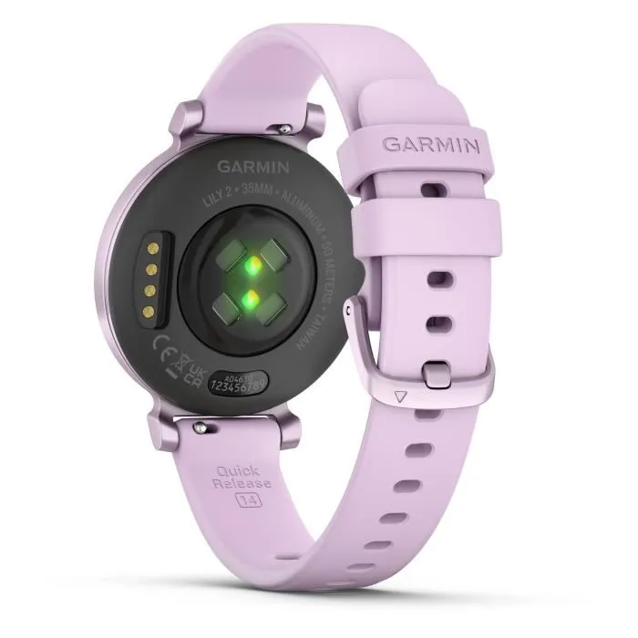 Garmin 0753759324728 Reloj Lily 2 Mujer 25,4 x 21,3 mm Lila con Correa Lila 4