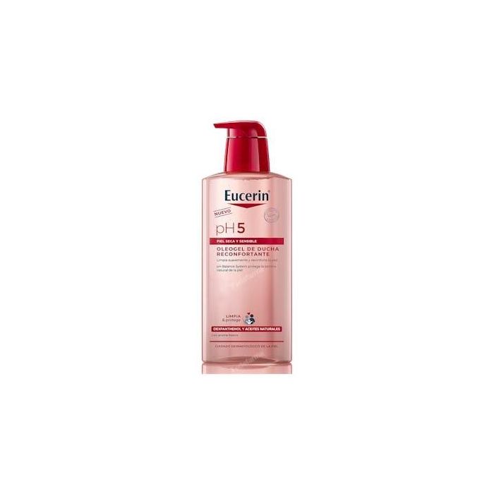 Eucerin PH5 Oleogel Ducha Reconfortante 400 ml - Limpieza Suave para Pieles Sensibles